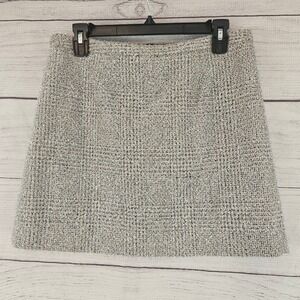 Alex Marie Size 18 Samantha Silver Tinsel Tweed Luxe Holiday Skirt NWT $109 1064